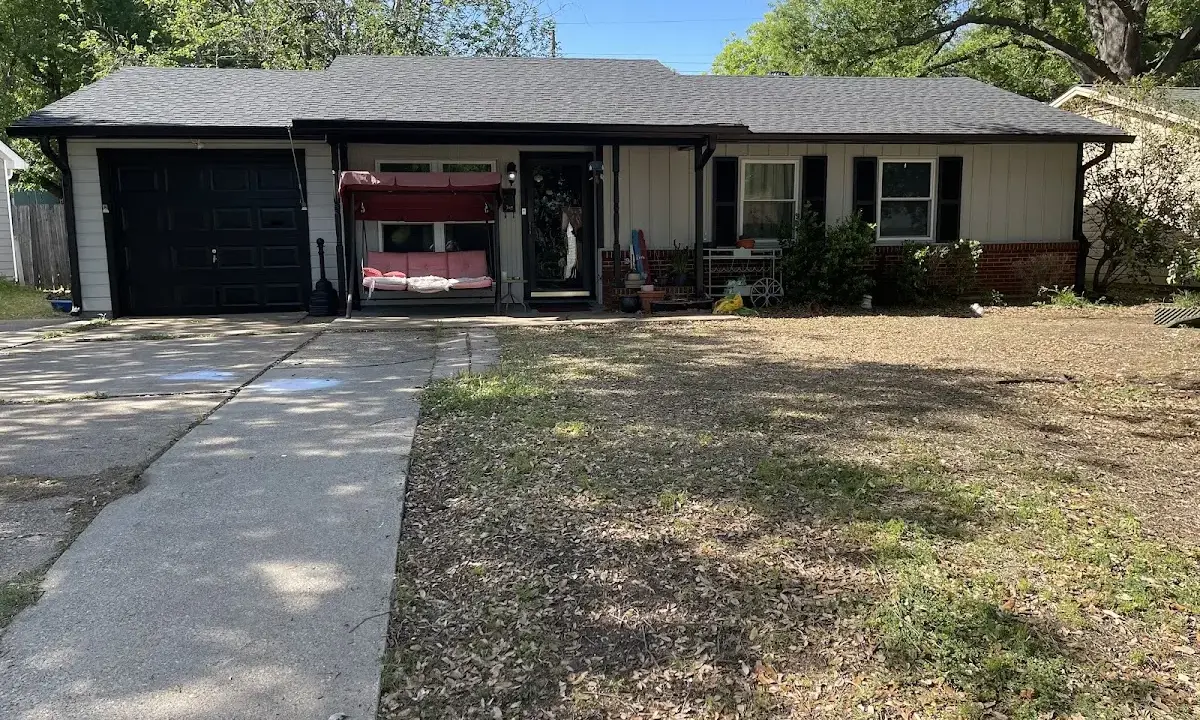 Asphalt Shingle Roof Repair crew at work on a residential roof in Rodeo